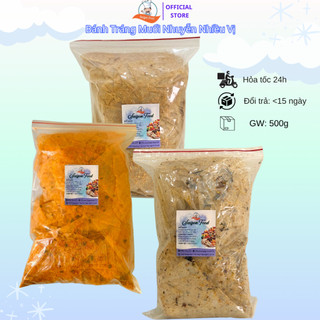 Bánh tráng muối nhuyễn nhiều vị 500g saigon food