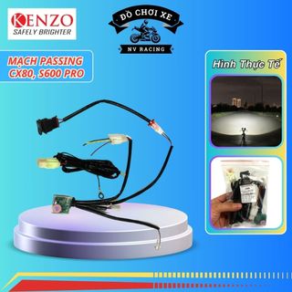 Mạch auto passing bi led, bi cầu trợ sáng kenzo cx80, đèn m1.5, bi 1.8, bi 3.0 cho tất cả dòng xe