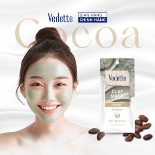 Mặt nạ đất sét Vedette Bùn Non (Cocoa) 12g (TPM051)