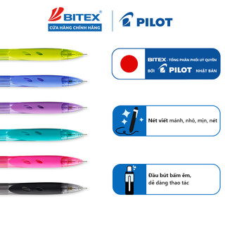 Bút chì bấm Pilot Rexgrip tip ngòi 0.5mm