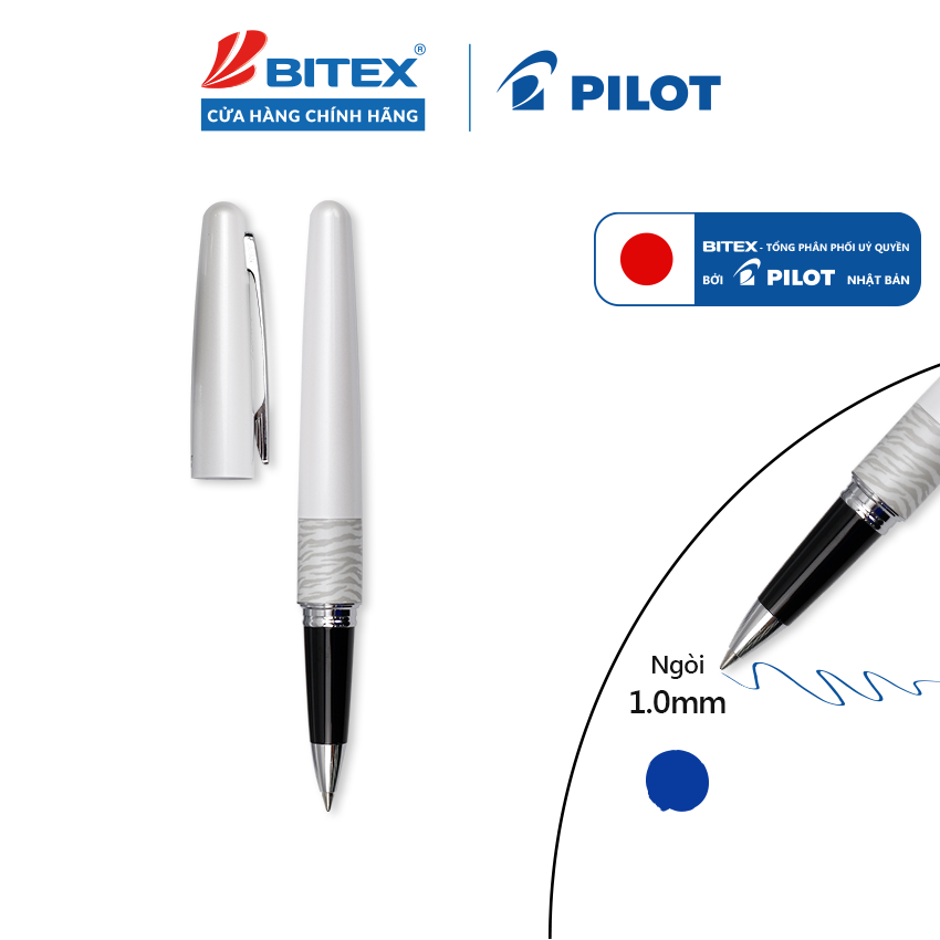 Bút máy Pilot Mr FP-MR2-M-WTG, tip 1.0mm