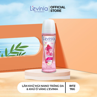 Lăn Khử Mùi NANO Trắng Da & Khử ố vàng áo RITZ L'evinia 70g