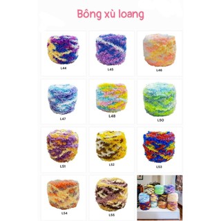 Len bông xù LOANG 100gram