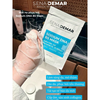 Mặt Nạ TẾ BÀO GỐC B5 Mặt Nạ SenaDemar Sodium DNA B5 Mask Cấp Ẩm, Phục Hồi, Căng Bóng Da Hàn Quốc