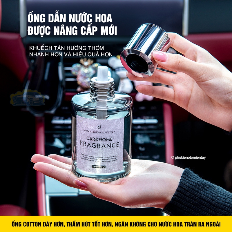 Nước Hoa Ô Tô Cao Cấp, Chuyên Dùng Cho Xe Hơi, Ô TÔ Khử Mùi Trang Trí Ô tô Chai Lớn 160ml 2