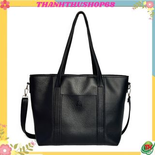  Túi tote da đeo chéo đeo vai nữ túi công sở size to vừa a4 thêu 3 đường Thanhthushop68 887 