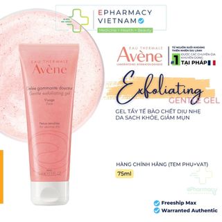 Tẩy Da Chết Avene Cho Da Nhạy Cảm - Avene Gentle Exfoliating Gel 75ml