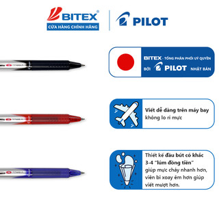 Bút Pilot mực nước Hi-Techpoint V Ball RT – Bút Mực Nước Viết Êm, Nét Thanh, Chính Hãng