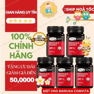 Mật ong manuka honey comvita umf 5+ tăng đề kháng miễn dịch