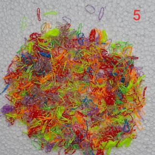Túi 50g thun (chun) cột tóc BÉ Size Trung – Màu đen SIZE LỚN ( cho mẹ và bé)