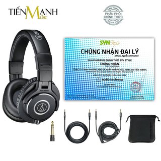 [Chính Hãng] Tai Nghe Kiểm Âm Audio Technica M40X - Studio Monitor Headphones Professional  ATH-M40X ATHM40X