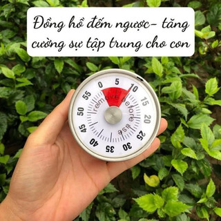 Đồng hồ đếm ngược sz to 8cm- Đồng hồ cơ