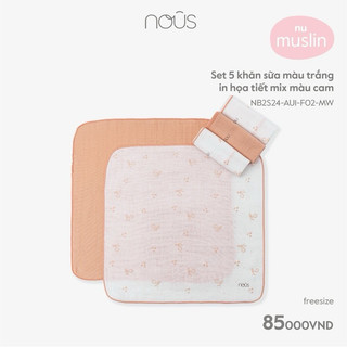 Nous- set 5 khăn sữa nous