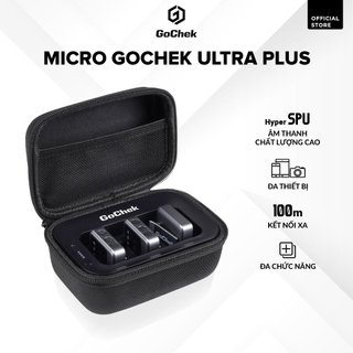 Thiết bị thu âm chuyên nghiệp Gochek tích hợp sử dụng đa thiết bị đa chức năng, Mic thu âm không dây Gochek Ultra Plus