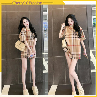 Áo thun tay lỡ BBR kẻ, chất vải cotton thoáng mát, thời trang hothit