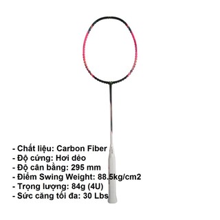 Vợt cầu lông Lining Axforce cannon / Bladex Spiral / Tectonic 1 (Căng sẵn kèm cước + bao + quấn cán)