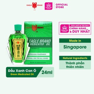 Dầu gió xanh con ó eagle brand 24ml