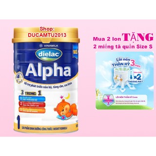 Sữa bột Dielac Alpha 1 -  900g HSD 10-2025