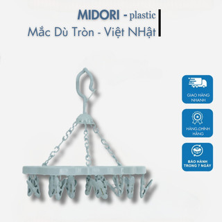 Mắc dù phơi quần áo- mắc kẹp nhựa việt nhật, hàng chính hãng