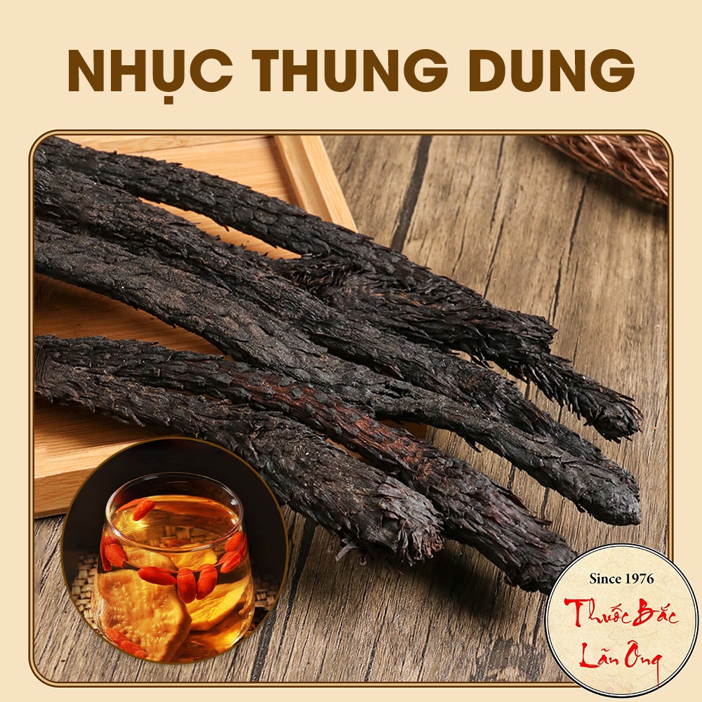 Nhục thung dung 200g, củ to, thơm, dẻo - Lãn Ông