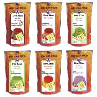 Bột Plan Pudding Hàng Huy (mẫu mới Douxian) gói 1Kg