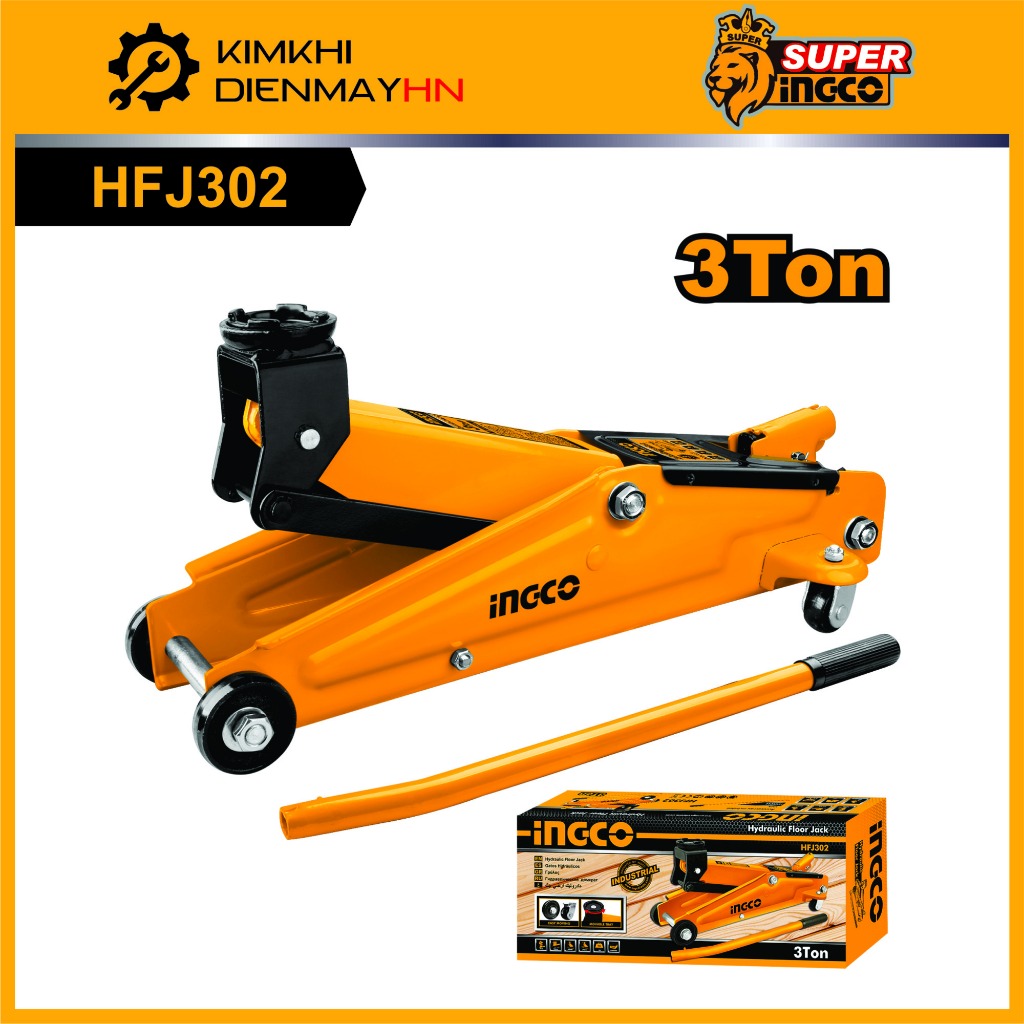 Kích Đội cá sấu INGCO HFJ302 (3 tấn), HFJ201 (2 tấn), HFJ304 (3 tấn)