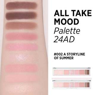 Bảng mắt 7 ô PERIPERA ALL TAKE MOOD PALETTE