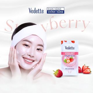 Mặt nạ kem sữa chua Vedette YOGURT CREAM MASK 10ml (Gói)
