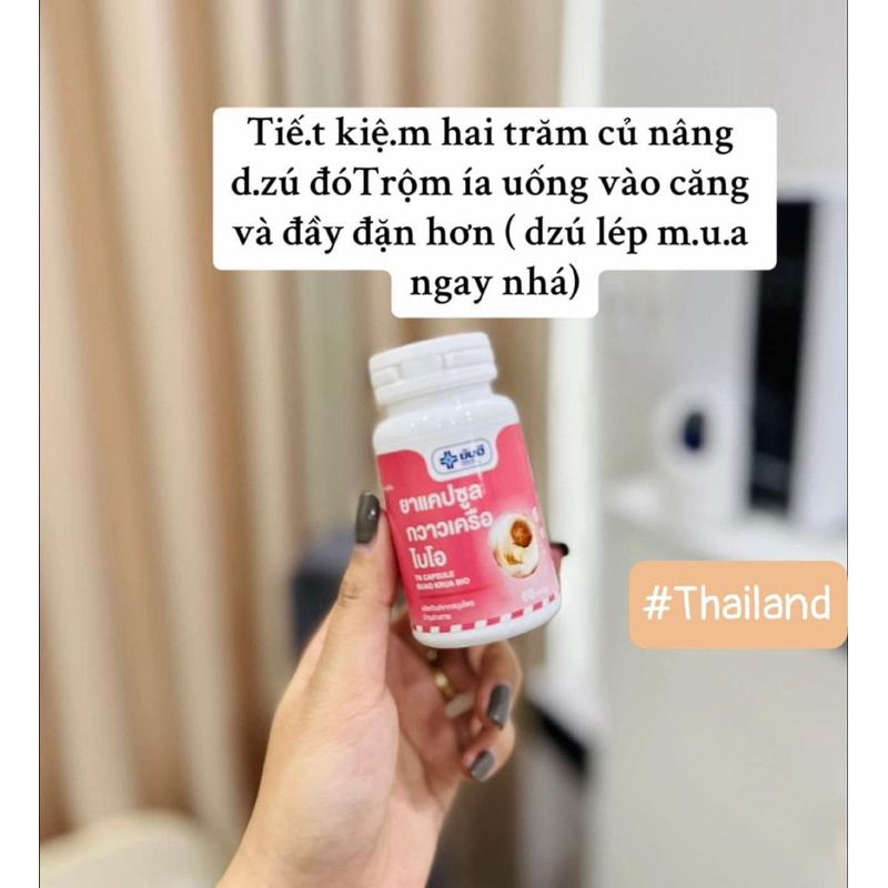 Viên uống tăng size vòng 1 nở ngực Yan hee Thái Lan