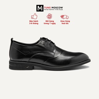 Giày tây nam da bò Tùng Moscow thiết kế bản mặt da cá sấu thời thượng tôn dáng sang trọng - SP006683