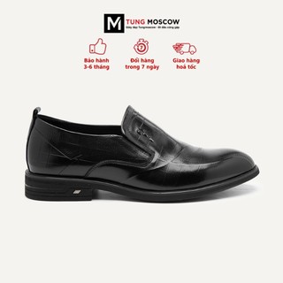 Giày tây lười nam Tùng Moscow thiết kế mặt da cao cấp thời thượng, sang trọng - SP006682