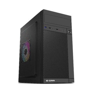 Vỏ Case máy tính E-DRA ECS1104 / ECS1105 (M-ATX / Màu Đen)
