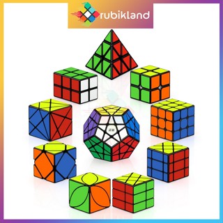 [Combo Đế MoYu] Rubik 2x2 3x3 4x4 5x5 Pyraminx Rubic Biến Thể 12 Mặt Đồ Chơi Trí Tuệ Trẻ Em Tư Duy