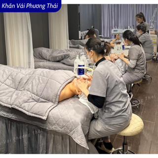  Chăn đắp spa cotton trần bông 2 lớp kt 120*180cm 