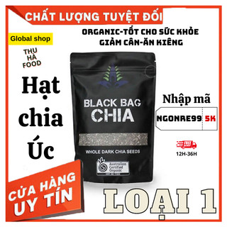 Hạt chia Úc chính hãng. Hạt chia Black Bag. Hạt chia đen giảm cân-ăn kiêng tốt cho sức khỏe