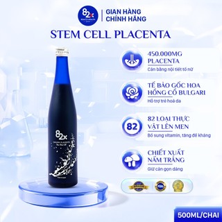 Nước uống 82x stem cell placenta hàm lượng 450.000mg placenta, tế bào gốc hoa hồng damask