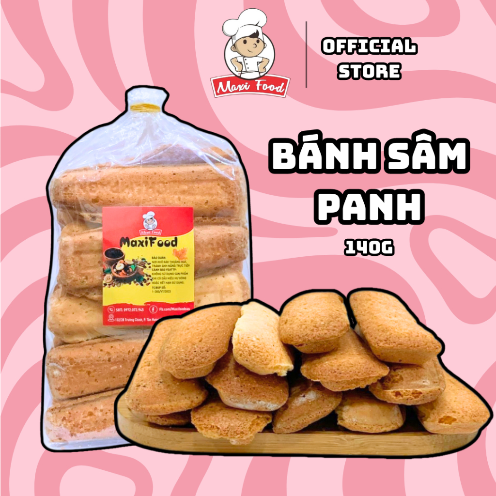 140g Bánh Sâm Panh - MAXIFOOD