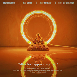 Vòng Đèn LED Hào Quang Phi Hành Gia Decor Phòng, Đèn LED Vòng Tròn Phong Cách Retro Kèm Nguồn Nhiều Màu LABY HOME