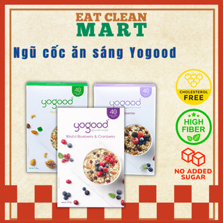 Ngũ Cốc Nguyên Hạt Sấy Giòn Museli Phúc Bồn Tử và Quả Mọng - Yogood Cran and Berries - Hộp 370g