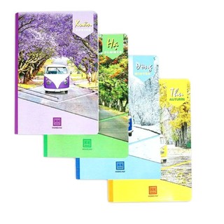 vở kẻ ngang 200_300 trang hồng hà