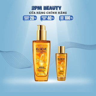 Serum dưỡng tóc l'oreal tinh dầu hoa giúp tóc suôn mượt óng ả elseve extraordinary oil 100ml/30ml