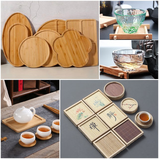 MỘC MẠC_ KHAY TRÀ / DĨA TRE, đậm nét truyền thống, dĩa bánh, khay chụp food đẹp