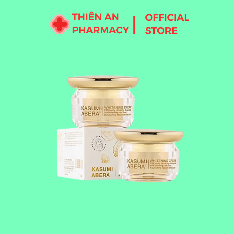 Kem nám da Kasumi Abera 20g giảm nhanh vết nám da, tàn nhang, đồi mồi & dưỡng da trắng sáng - Thiên An Pharmacy