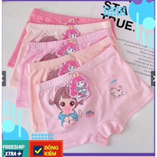 Combo 6 Quần Chíp Đùi bé gái 8-35kg, quần Chíp bé gái, quần mặc trong váy- HOÀNG NAM KIDS