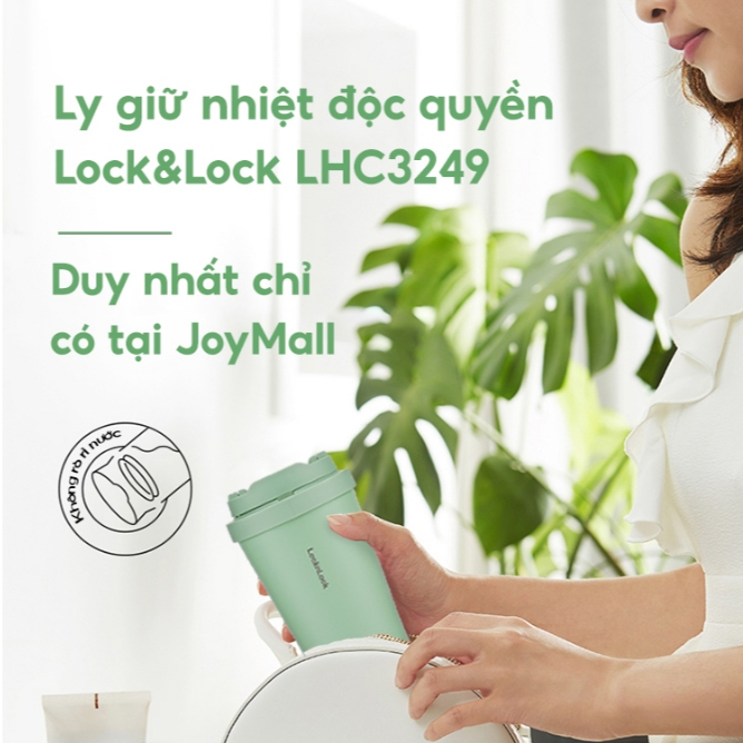 Ly giữ nhiệt LocknLock 550ml Xanh Mint LHC3249MIT, Hàng chính hãng, inox 316, độc quyền - JoyMall | BigBuy360 - bigbuy360.vn