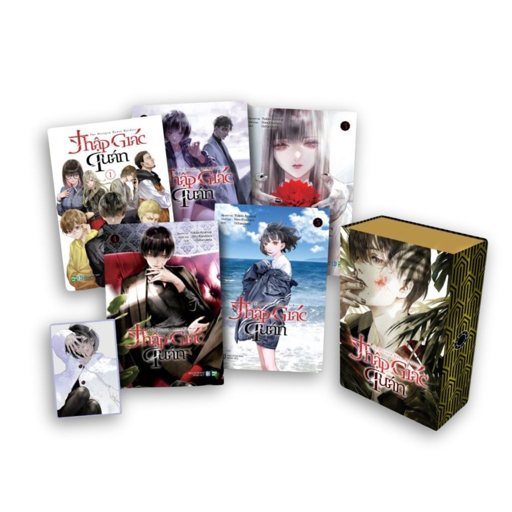 Sách - Thập Giác Quán (Boxset Manga 5 tập)