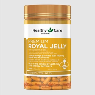 Sữa ong chúa Healthy Care Royal Jelly 1000mg 365 viên chống lão hóa tăng hormone nữ maxwell68