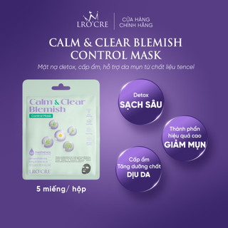 Mặt nạ calm &clear blemish control mask