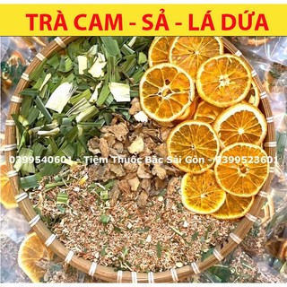 Trà cam sả lá dứa bịch 100gram