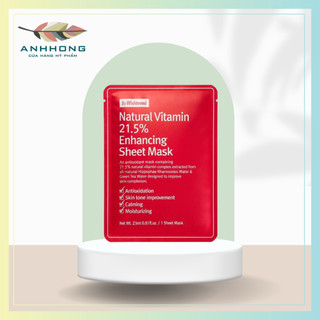 Mặt Nạ By Wishtrend Natural Vitamin 21.5 Enhancing Sheet Mask 23ml